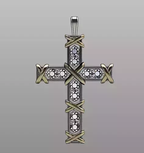 Tiffany Cross Necklace