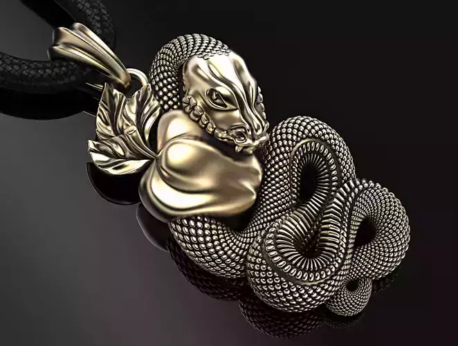 Temptation pendant  3D print model