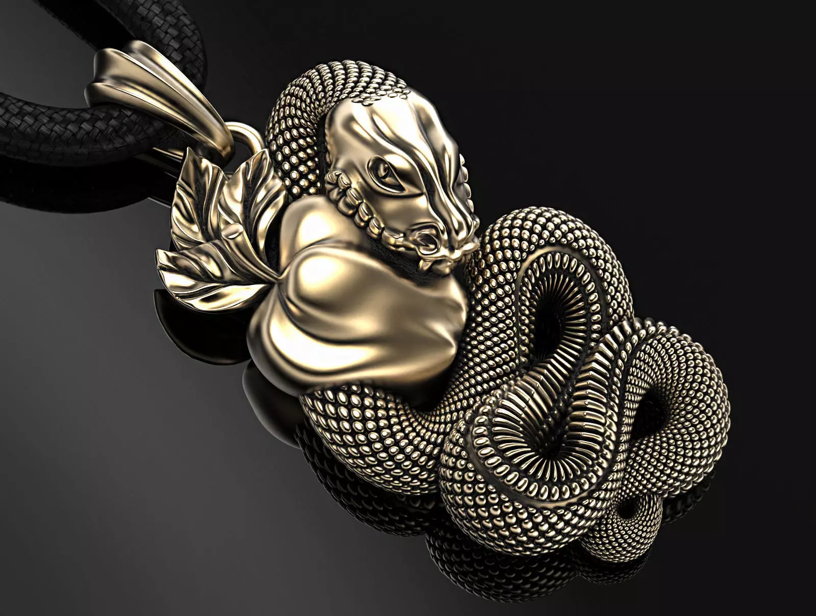 Temptation pendant 3D print model