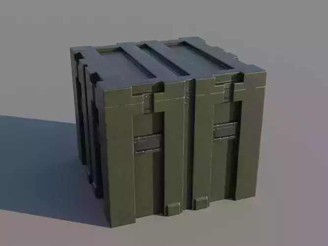 Weapon Box game-ready