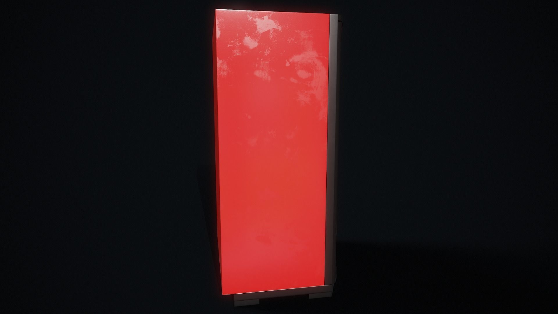 Cola Vending Machine Low-poly 3D model_3