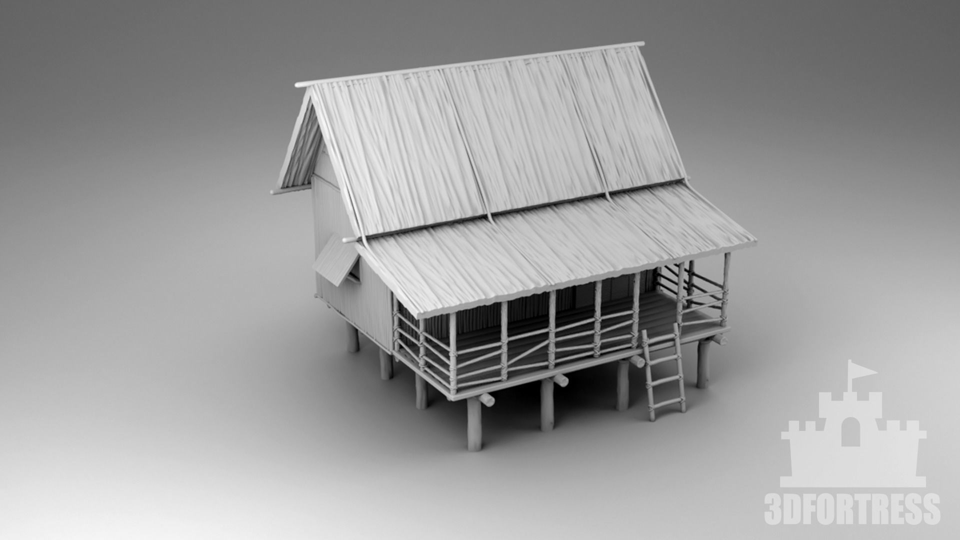 Jungle Architecture 3D print model_5