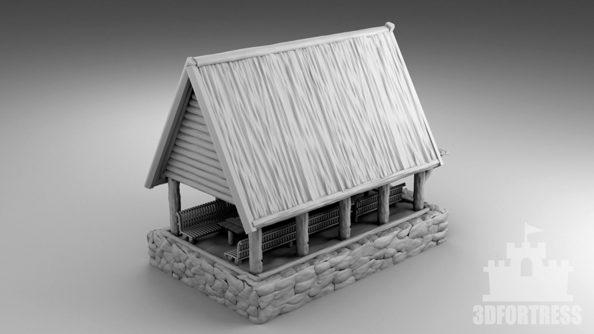 Jungle Architecture 3D print model_8