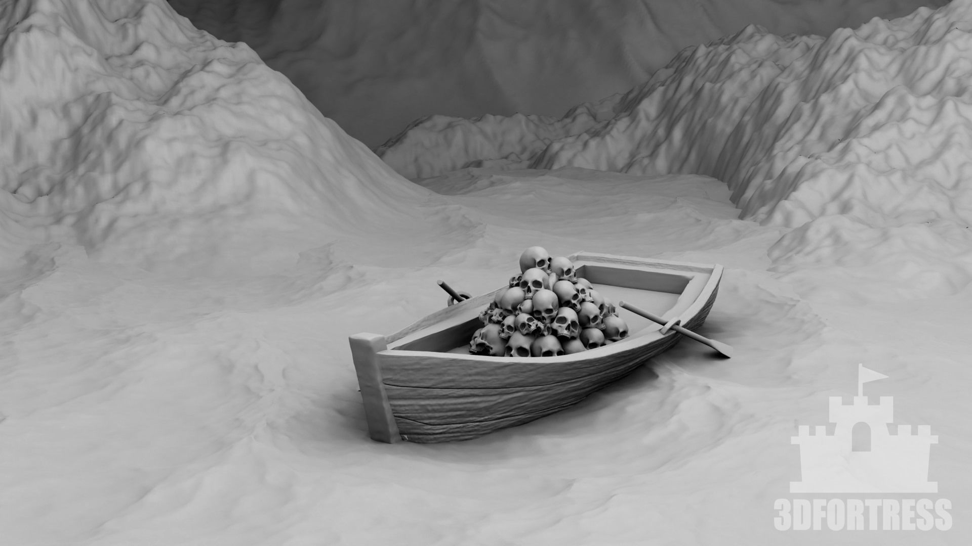 Jungle Architecture 3D print model_13