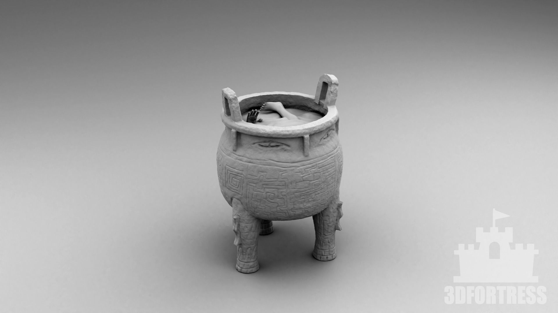 Jungle Architecture 3D print model_17