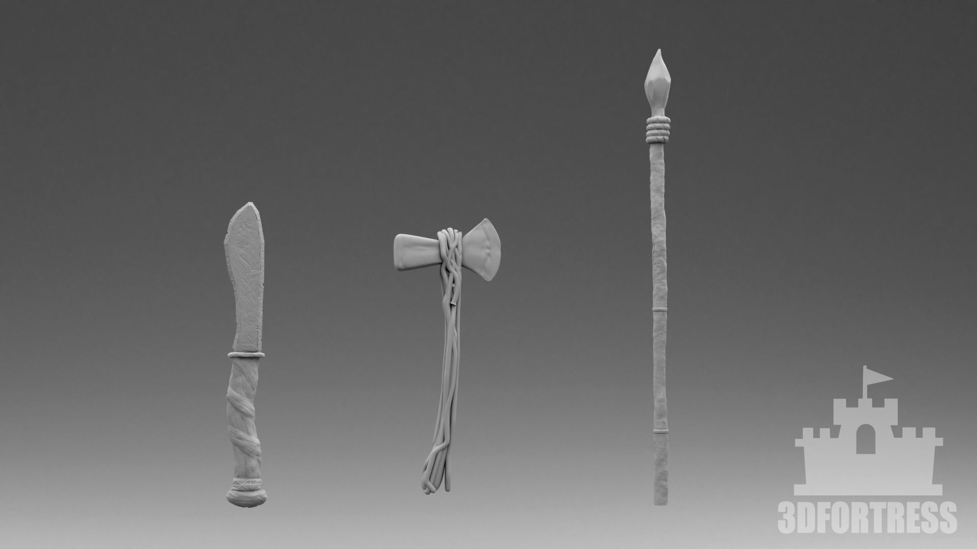 Jungle Architecture 3D print model_14