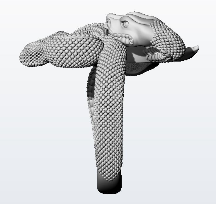 Temptation ring  3D print model_20