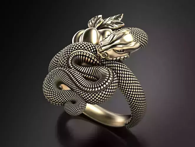 Temptation ring  3D print model