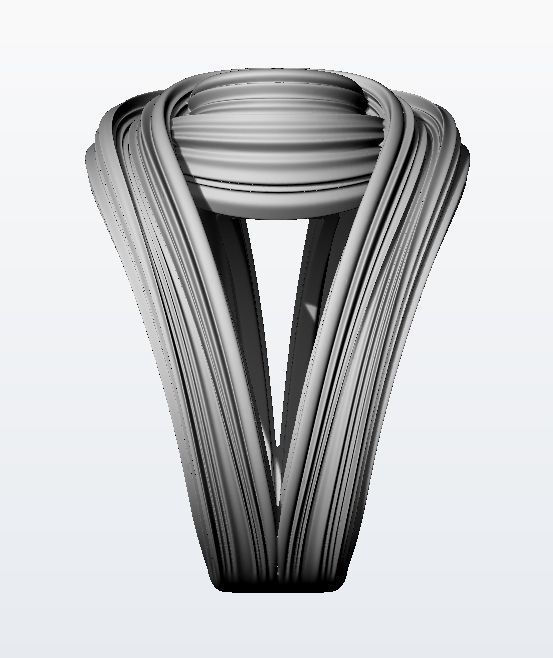 Merger ring  3D print model_14