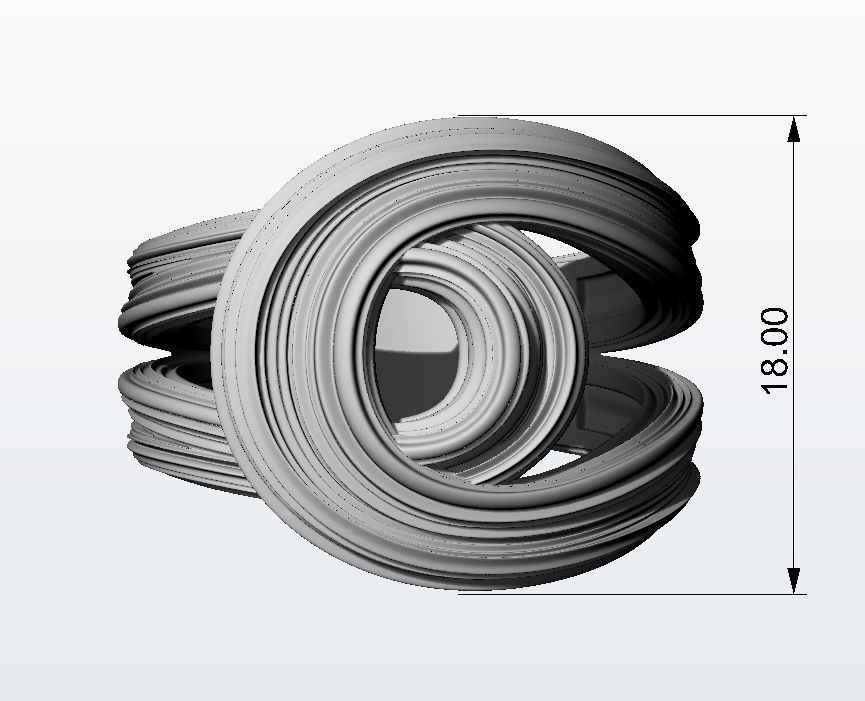 Merger ring  3D print model_10