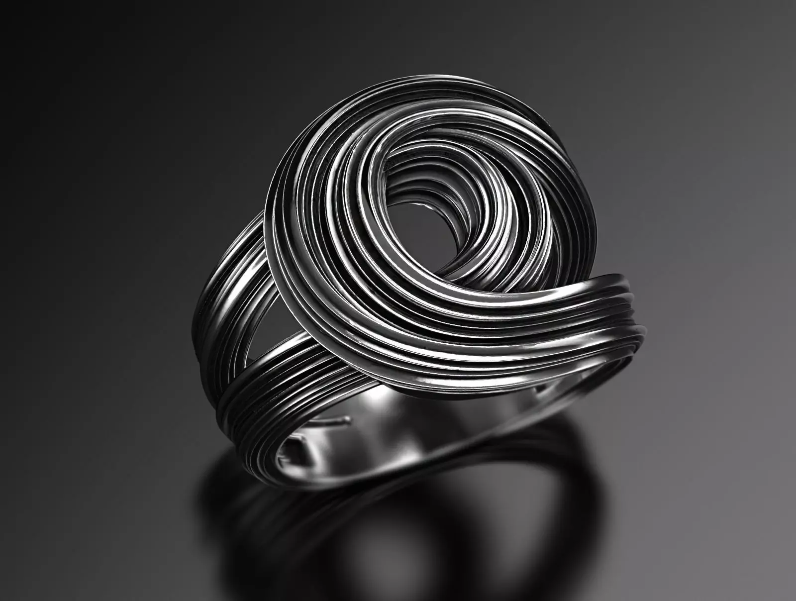 Merger ring  3D print model_0