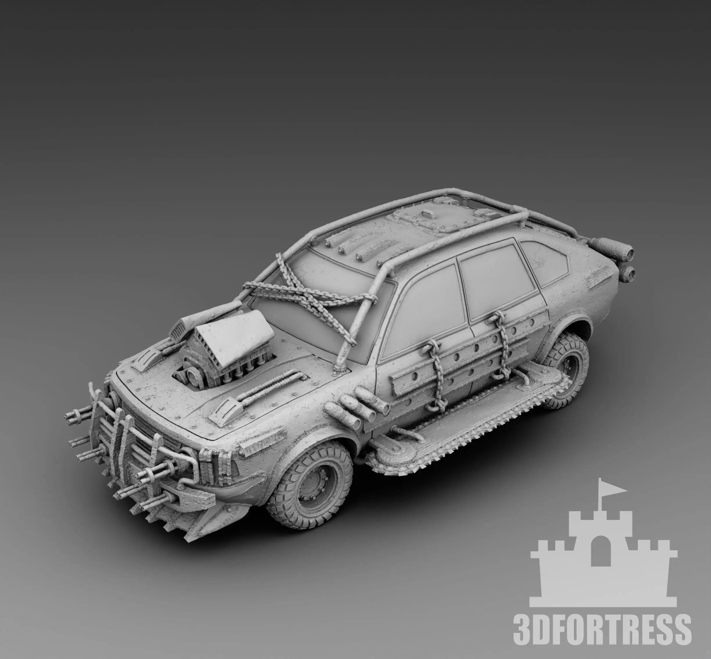 Hatchback 3D print model