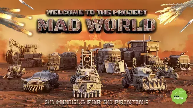 Mad World 3D Model Collection