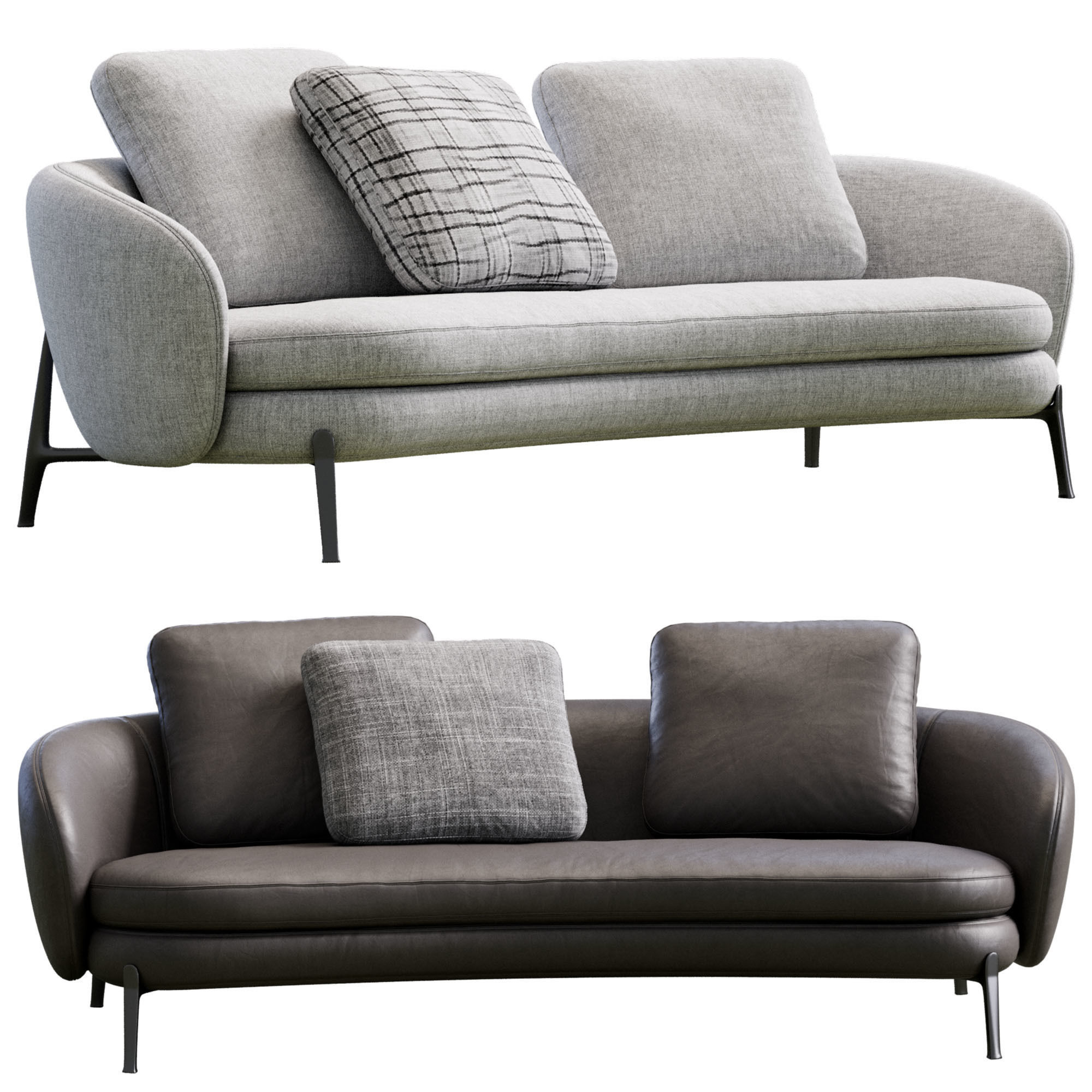 Orbis Sofa By Poliform 3D model_9