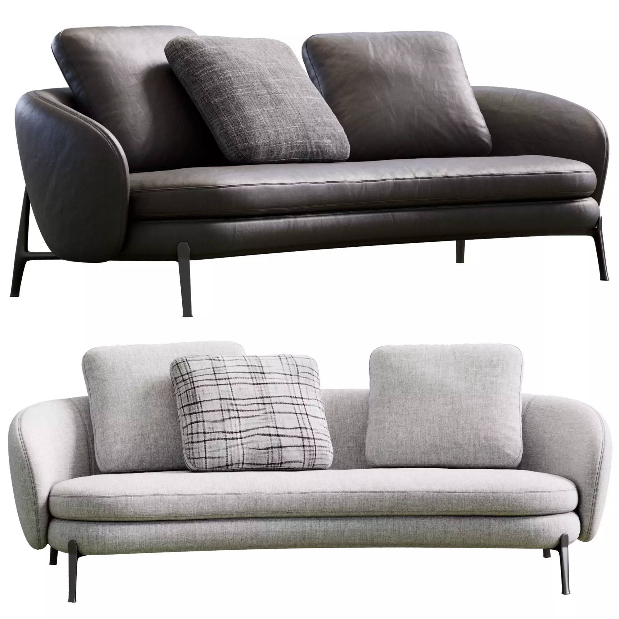 Orbis Sofa By Poliform 3D model_0