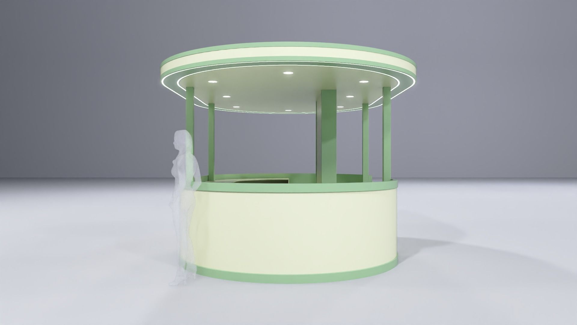 Stand Bar 3 3D model_2