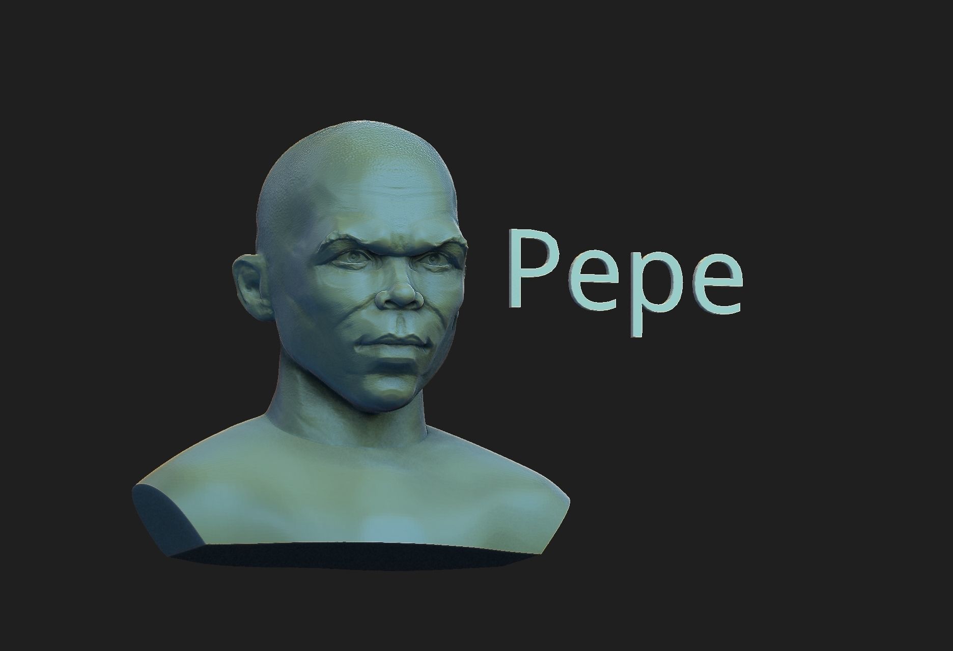 Pepe 3d model 3D print model_7