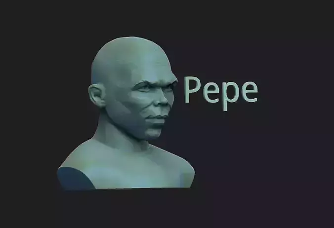 Pepe 3d model 3D print model