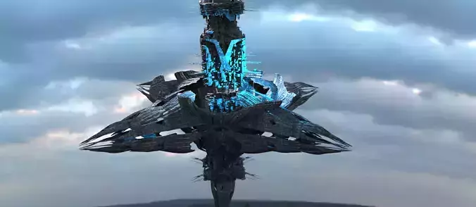 Hybrid array Flower alien Diamond Tower