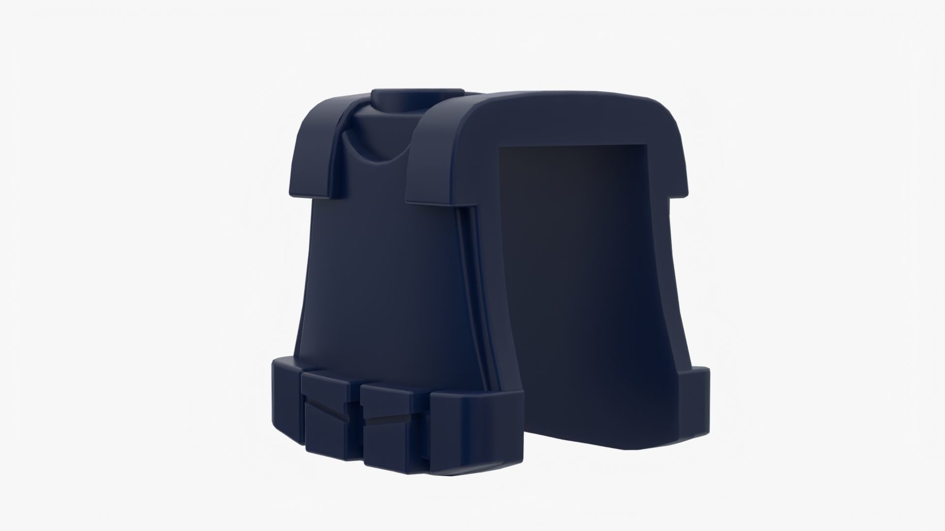 Lego Armor 3D model_2