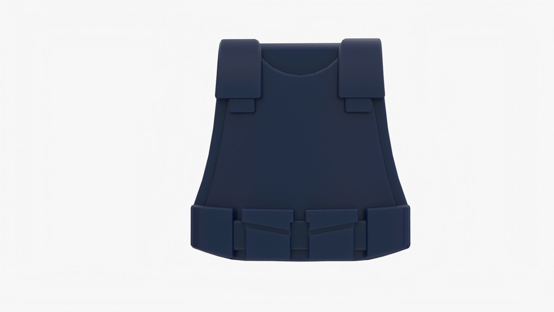 Lego Armor 3D model_5