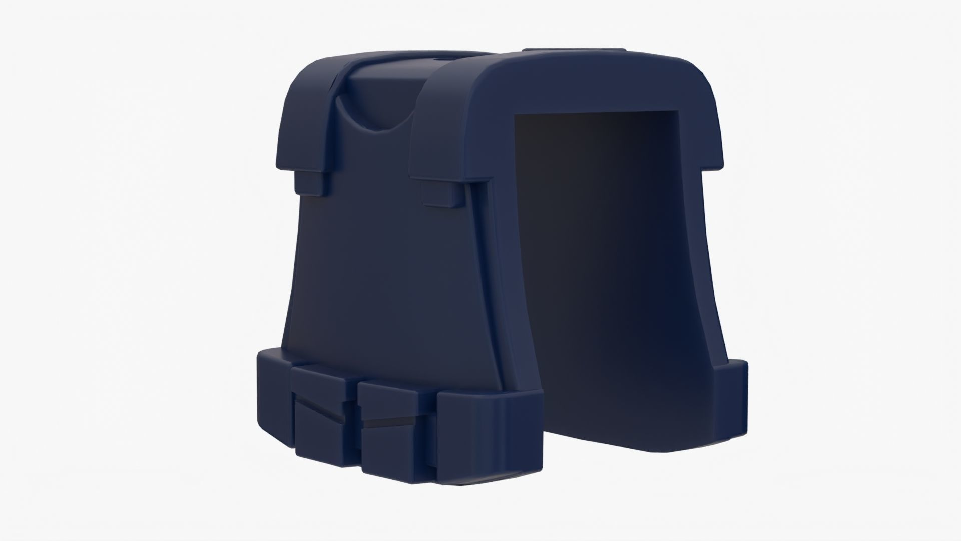 Lego Armor 3D model_6