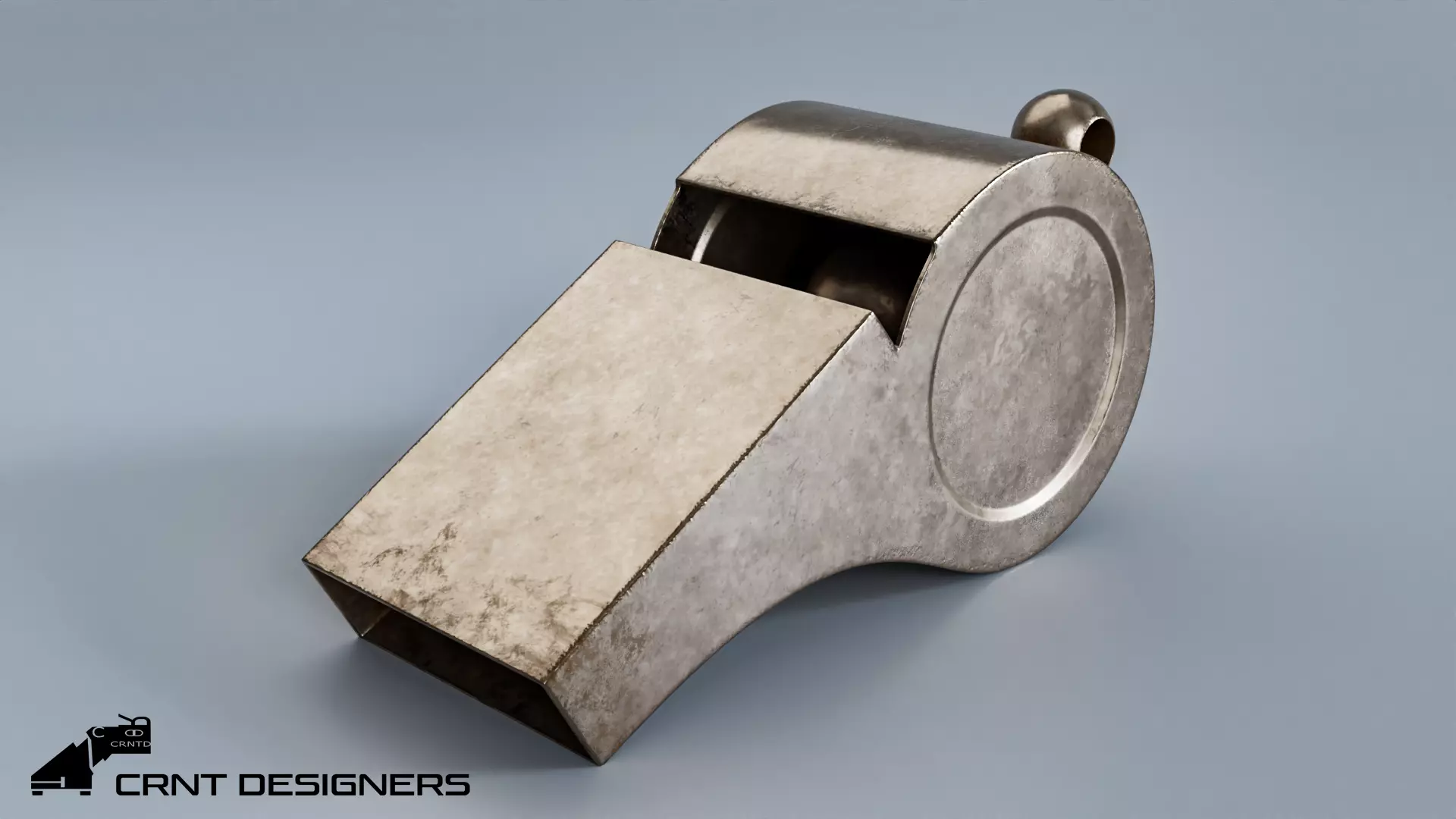 Metal Whistle 3D model_0