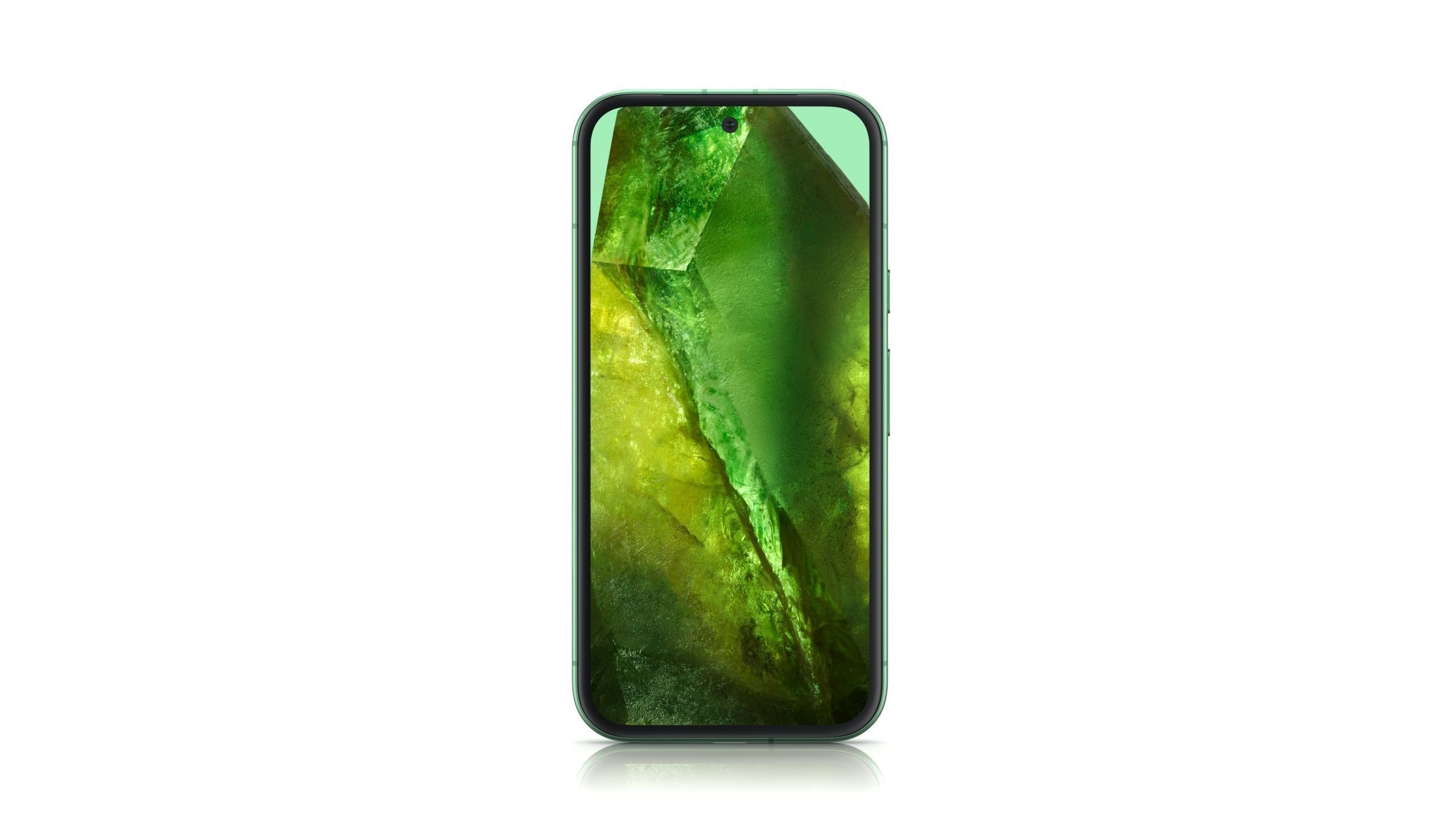 Google Pixel 8a Aloe Low-poly 3D model_1