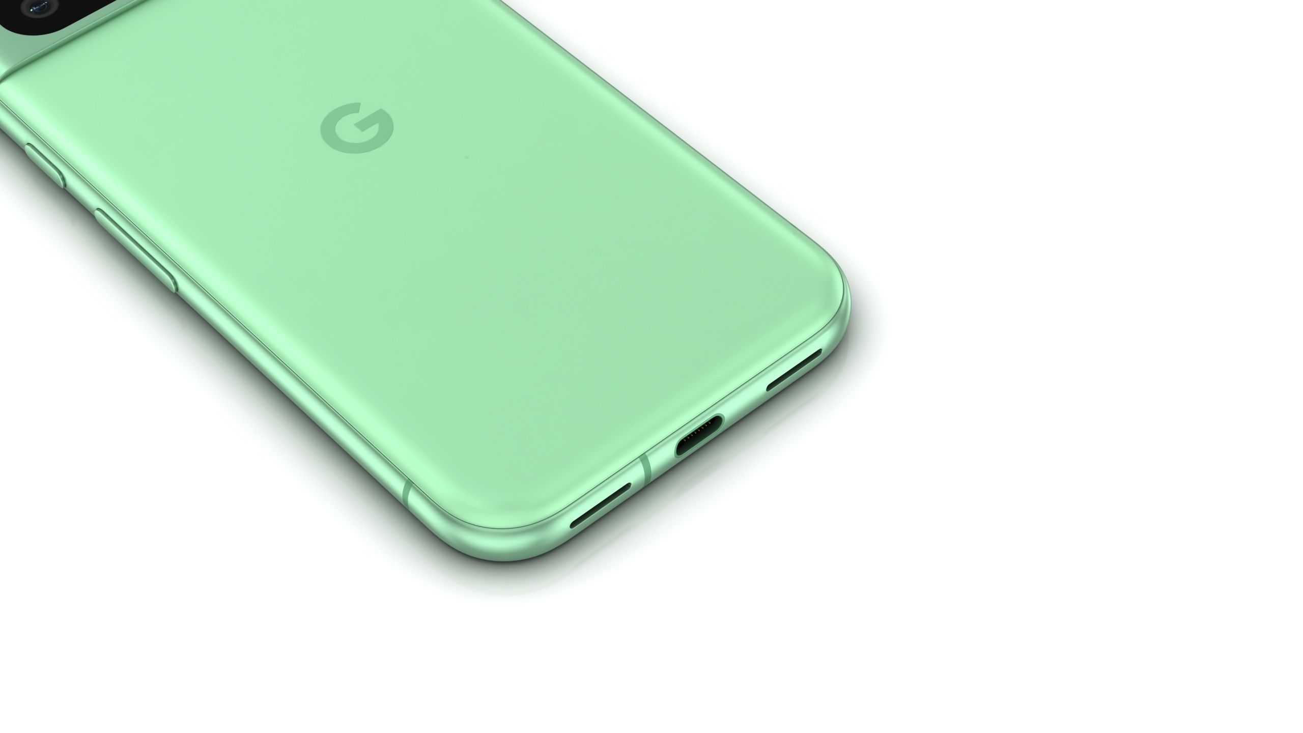 Google Pixel 8a Aloe Low-poly 3D model_12