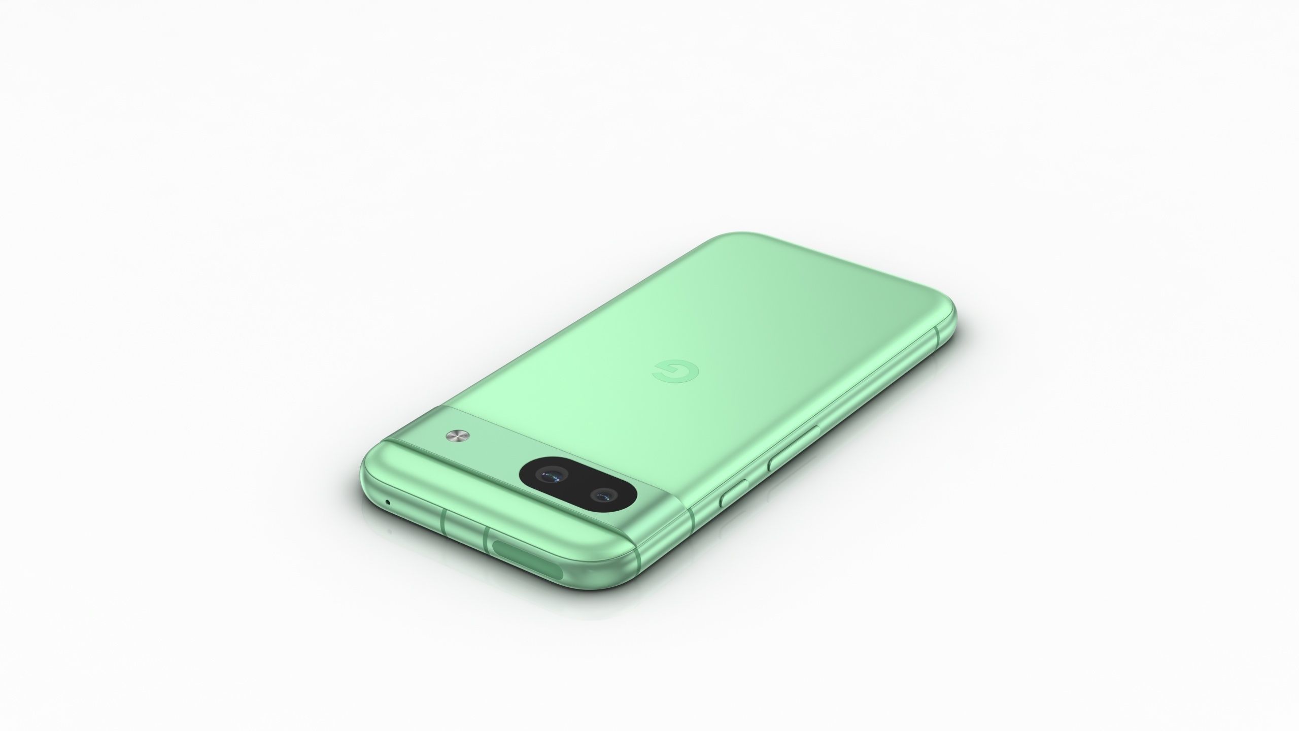 Google Pixel 8a Aloe Low-poly 3D model_7
