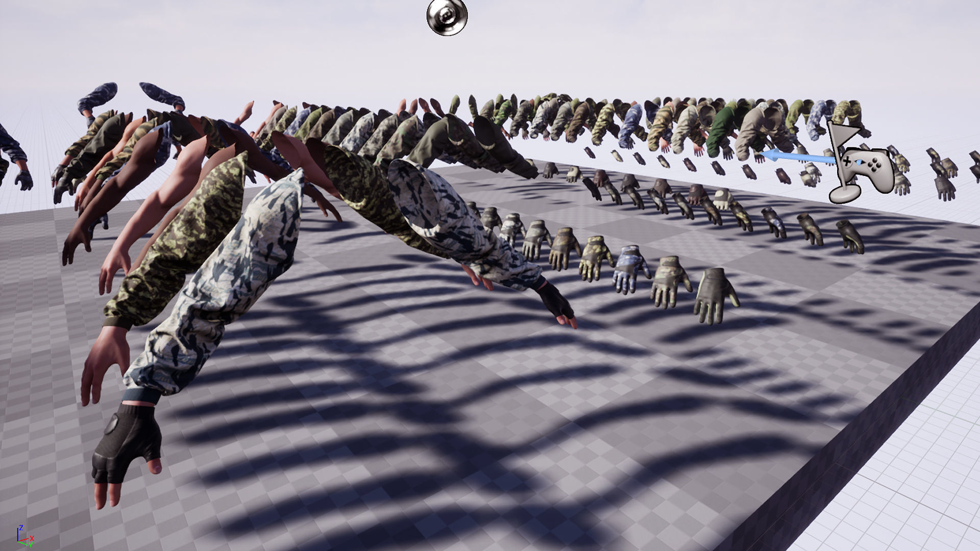 FPS Arms Pack 02 Low-poly 3D model_6