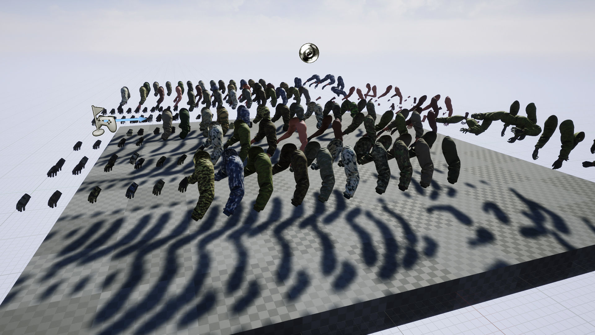 FPS Arms Pack 02 Low-poly 3D model_26