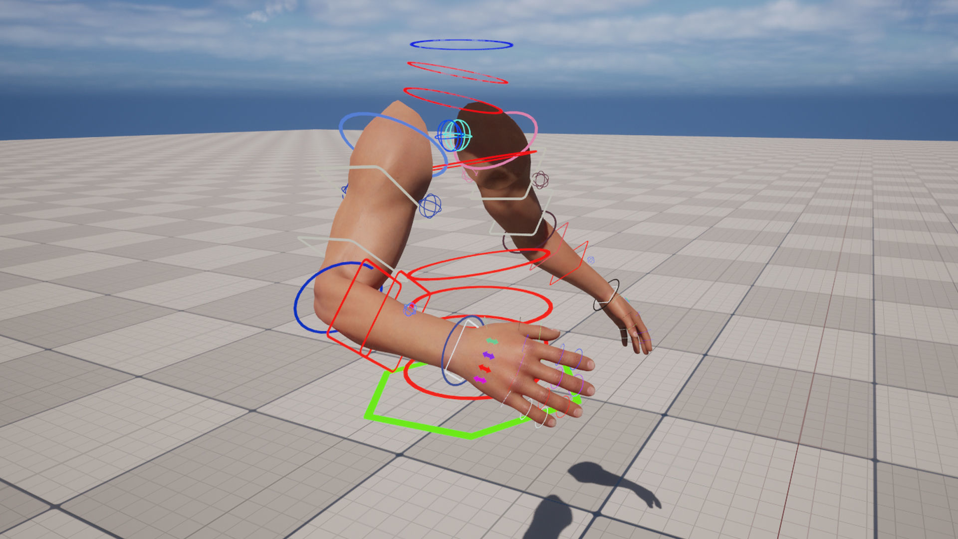 FPS Arms Pack 02 Low-poly 3D model_30