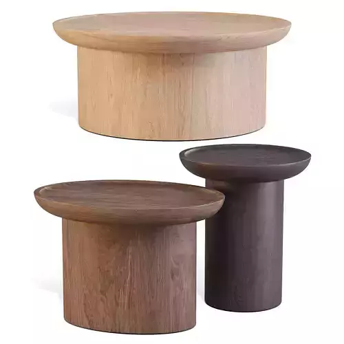 Martin and Brockett Findley - Coffee and Side Tables Set 01