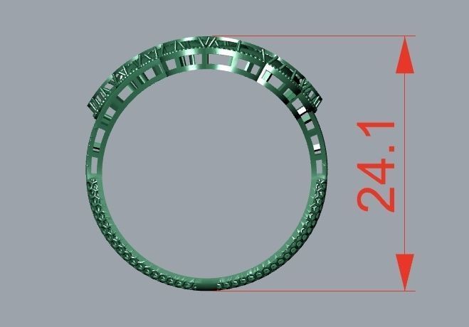 rings 3D print model_2
