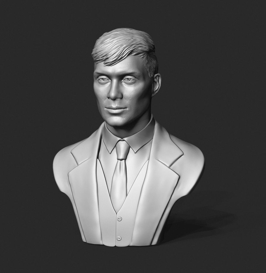 Cillian Murphy in Peaky Blinders 3D print model_30