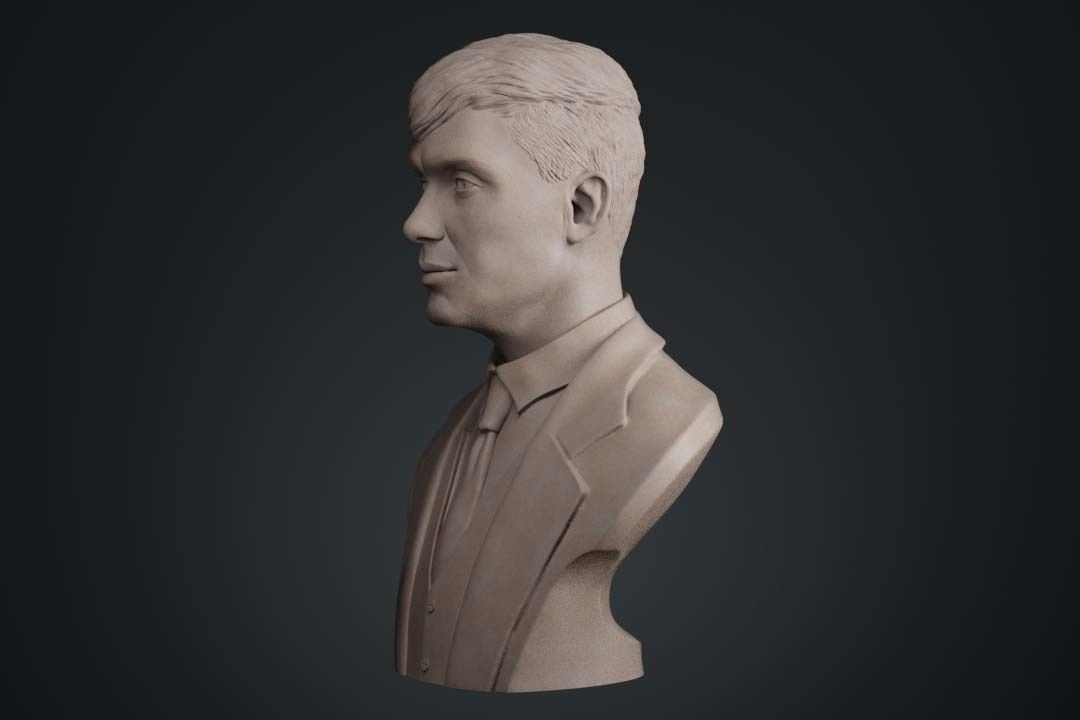 Cillian Murphy in Peaky Blinders 3D print model_17