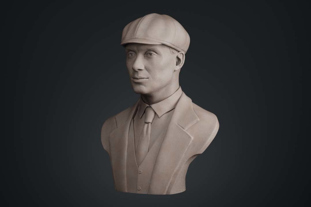 Cillian Murphy in Peaky Blinders 3D print model_6