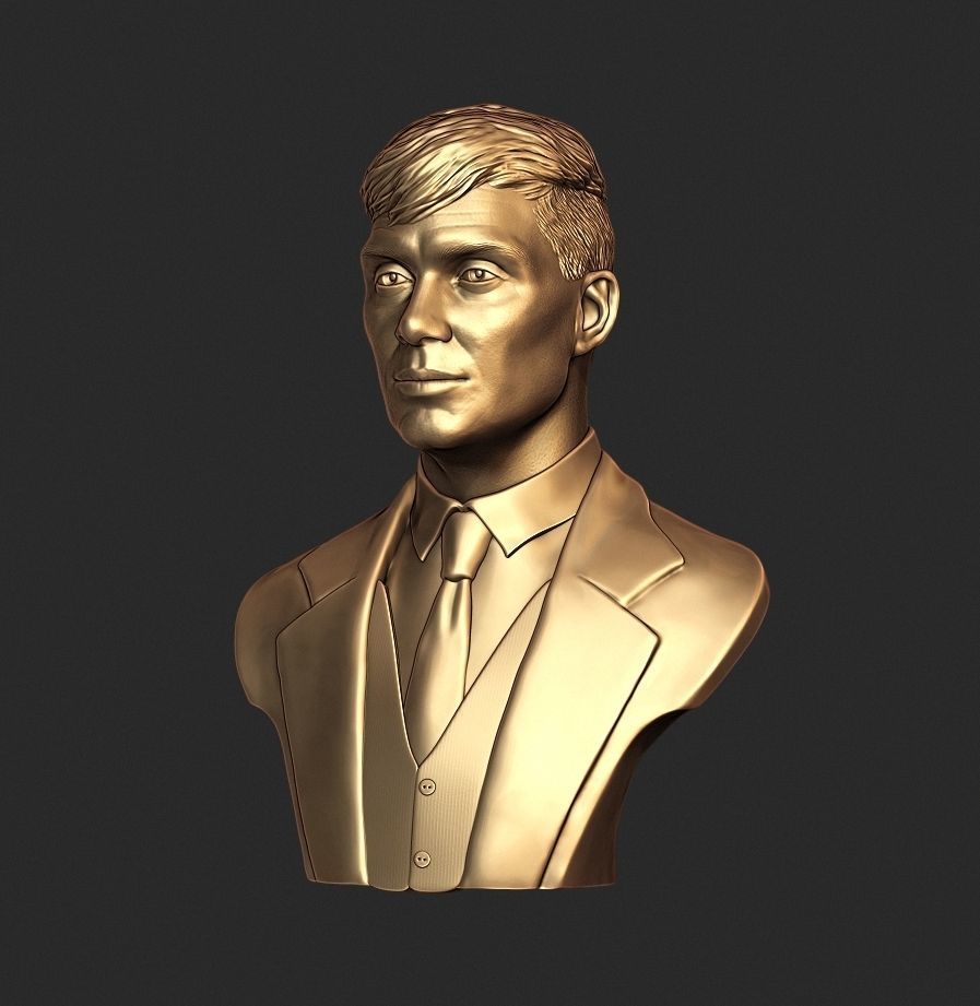 Cillian Murphy in Peaky Blinders 3D print model_27
