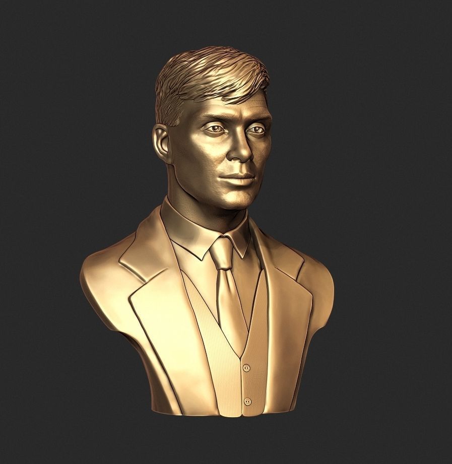 Cillian Murphy in Peaky Blinders 3D print model_29