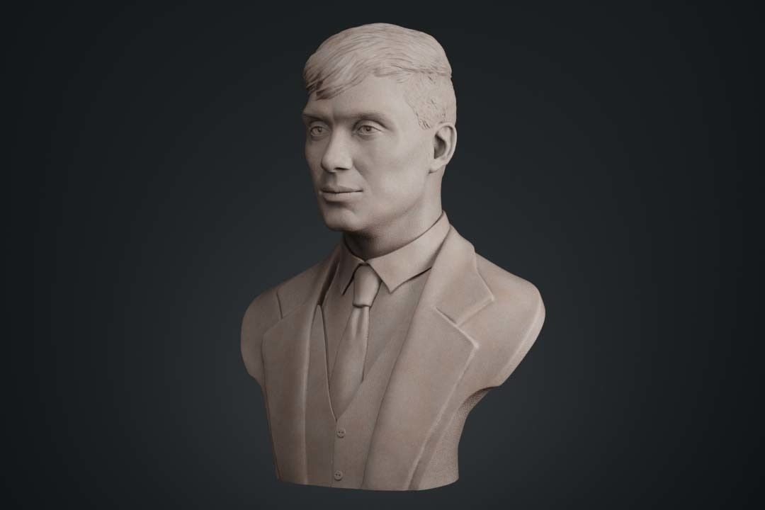 Cillian Murphy in Peaky Blinders 3D print model_18