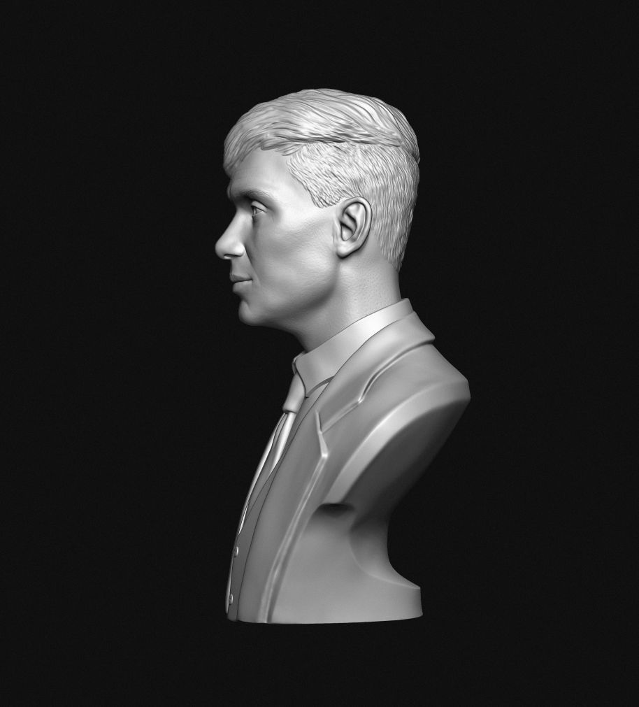Cillian Murphy in Peaky Blinders 3D print model_36