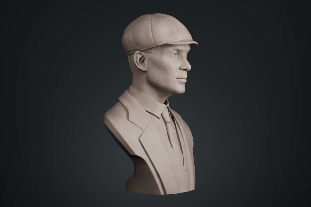 Cillian Murphy in Peaky Blinders 3D print model_19