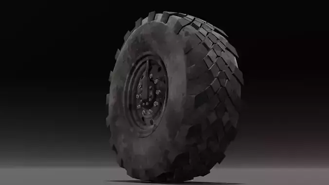Tire 3D Model 