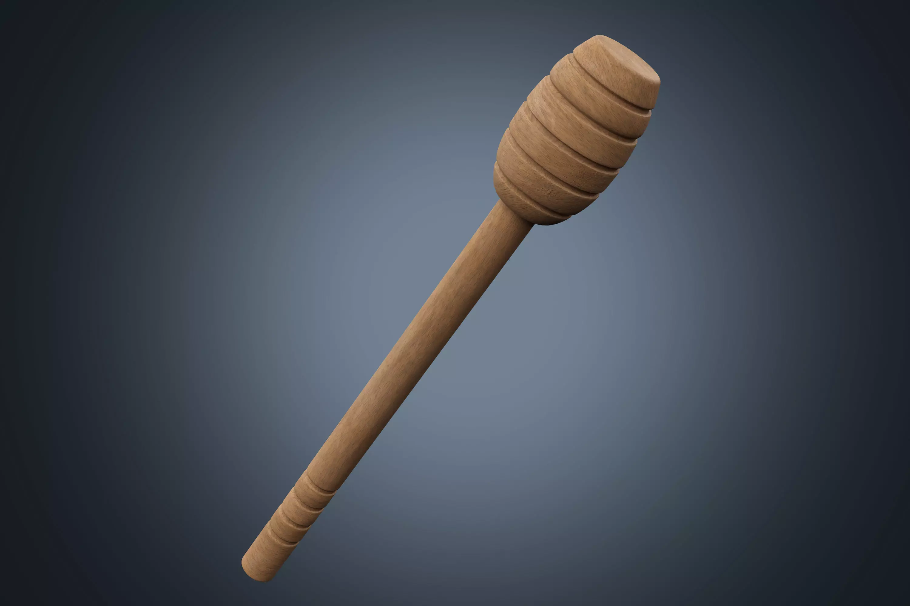 Honey Dipper Stick 3D model