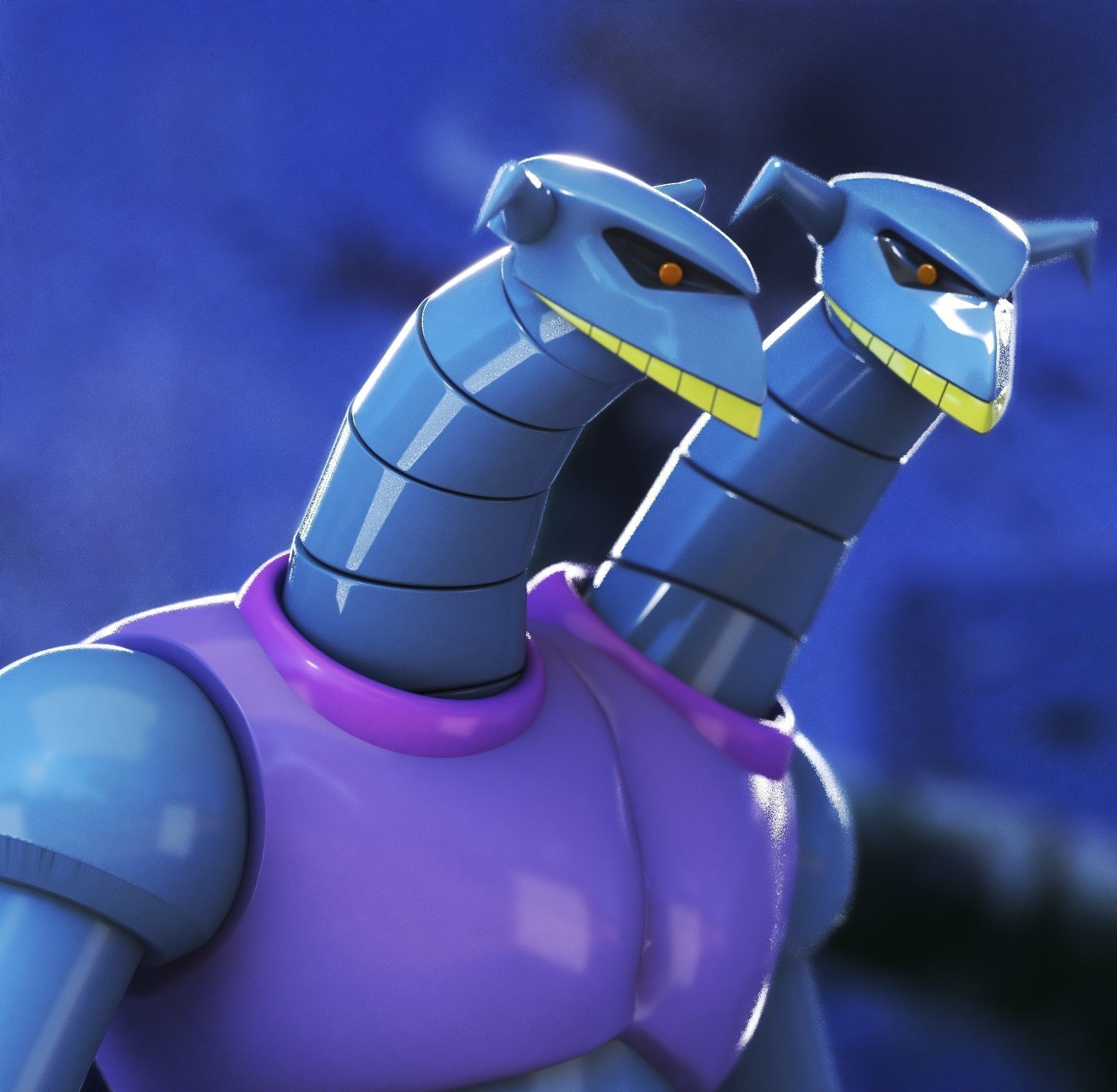 DOUBLAS M2 MAZINGER Z SERIES FANART 3D print model_5