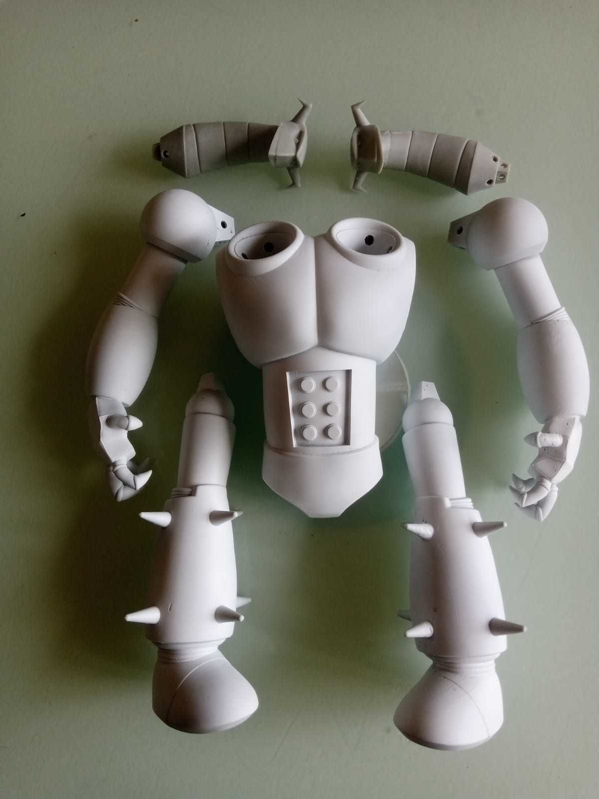 DOUBLAS M2 MAZINGER Z SERIES FANART 3D print model_8