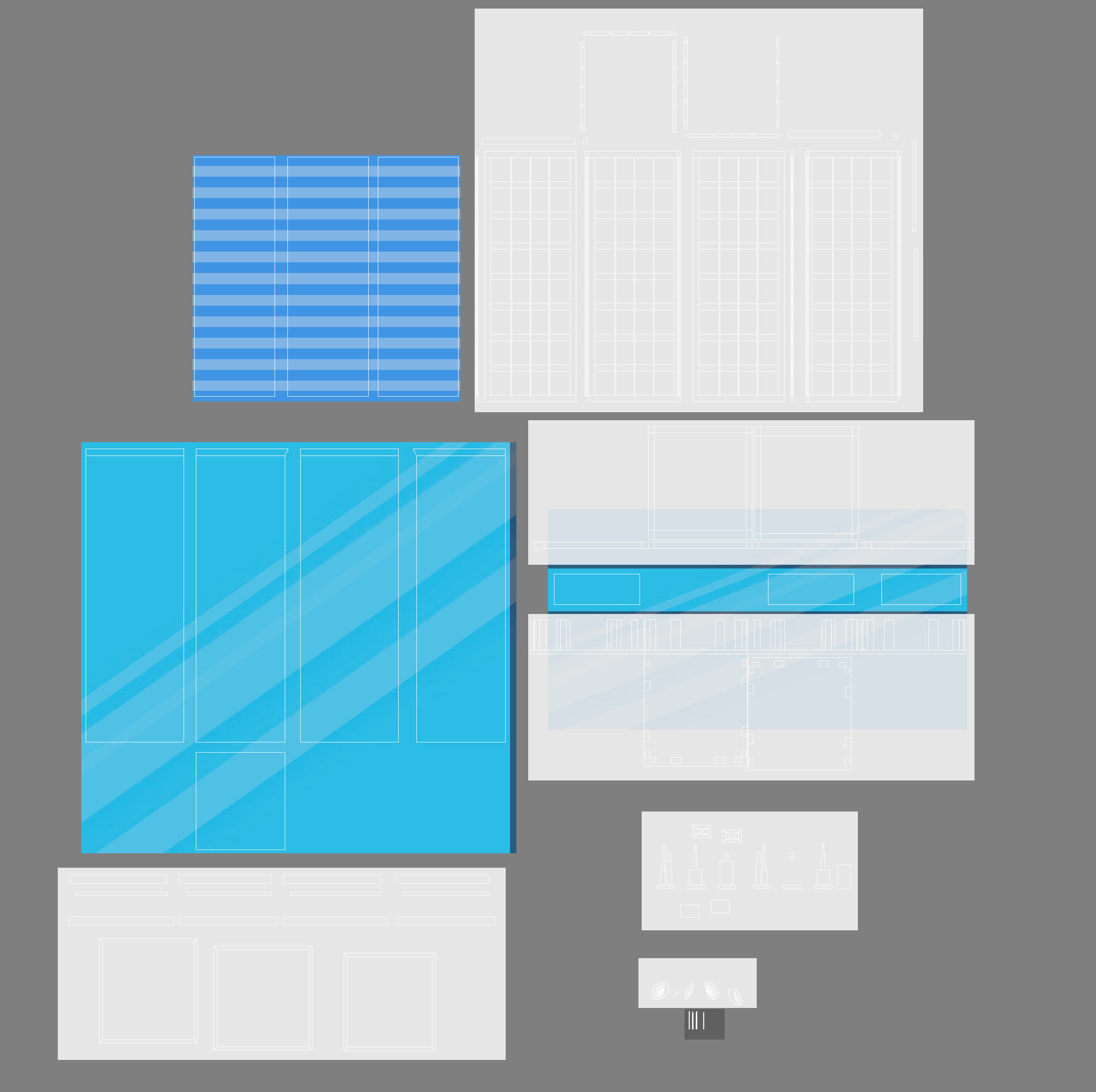 Cartoon skyscraper building 2 Low-poly 3D model_13