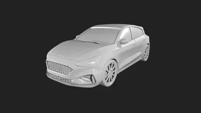 Focus ST R 2018 and 2024 3d printing ready model