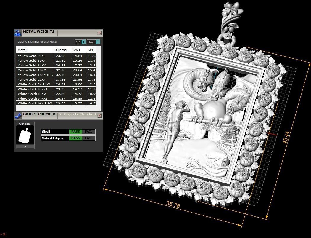 A woman with a dragon face 3D Print Model 3D print model_7